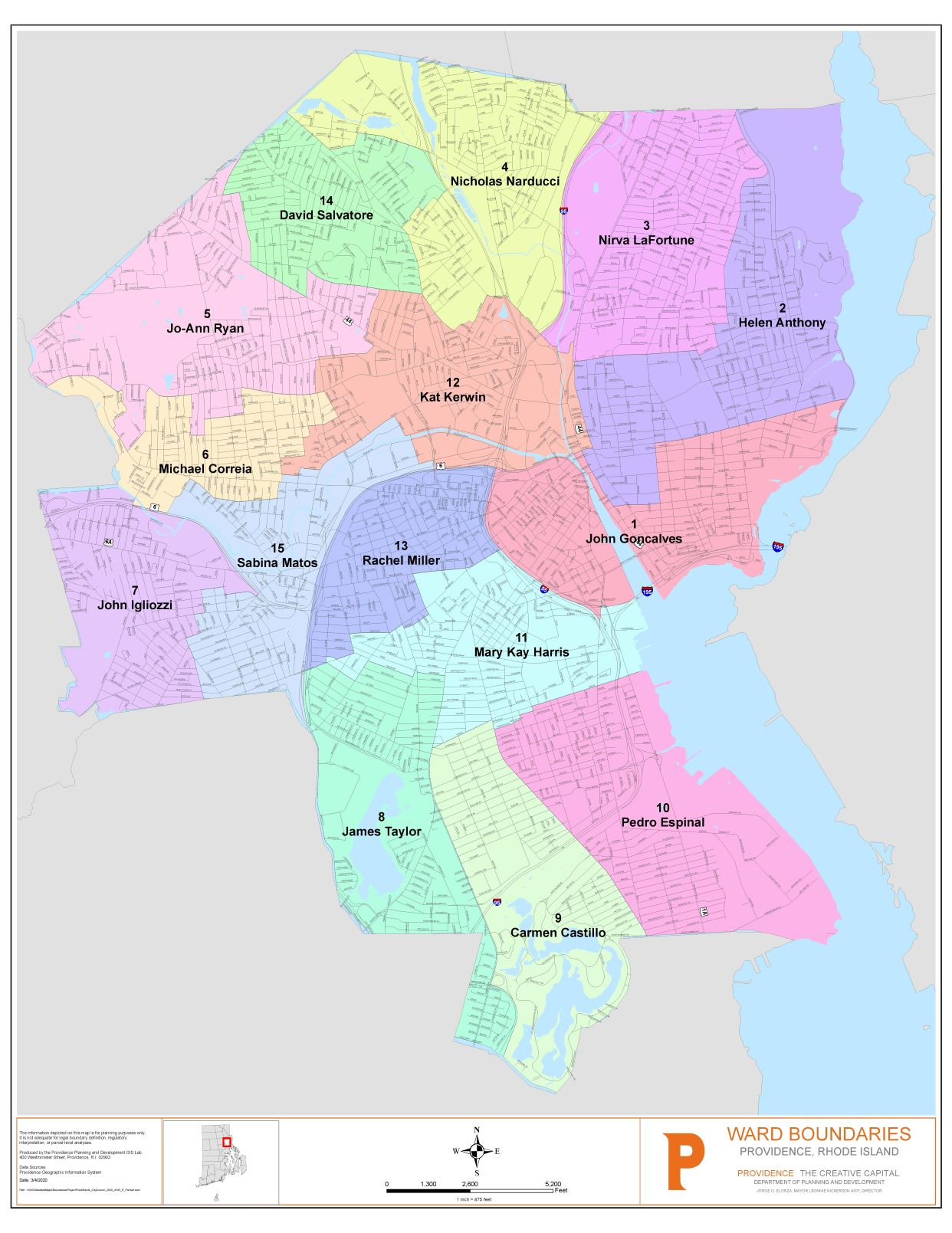City Of Providence Know Your Neighborhood City Of Providence