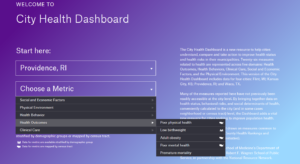 City Health Dashboard