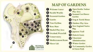 City of Providence Botanical Center Garden Map - City of Providence