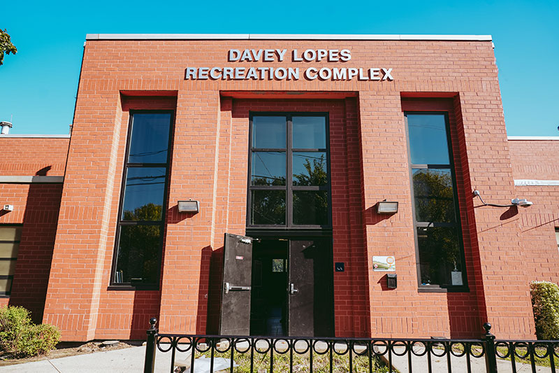 exterior view of Davey Lopes Recreation Center