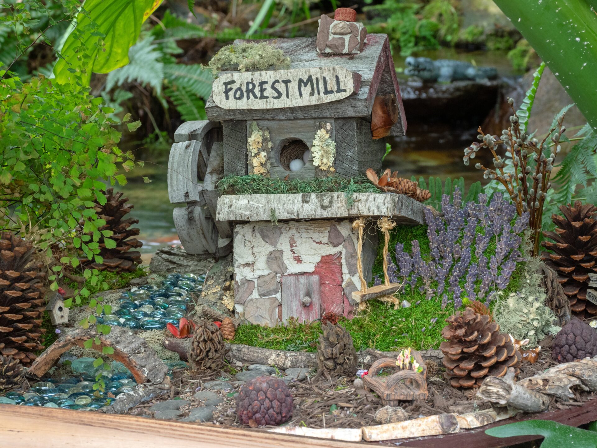 Gone Fishing Fairy Garden Miniature – The Enchanted Forest Frankenmuth